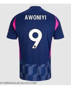 Nottingham Forest Taiwo Awoniyi #9 Maglia Gara Trasferta Repliche 2024-25